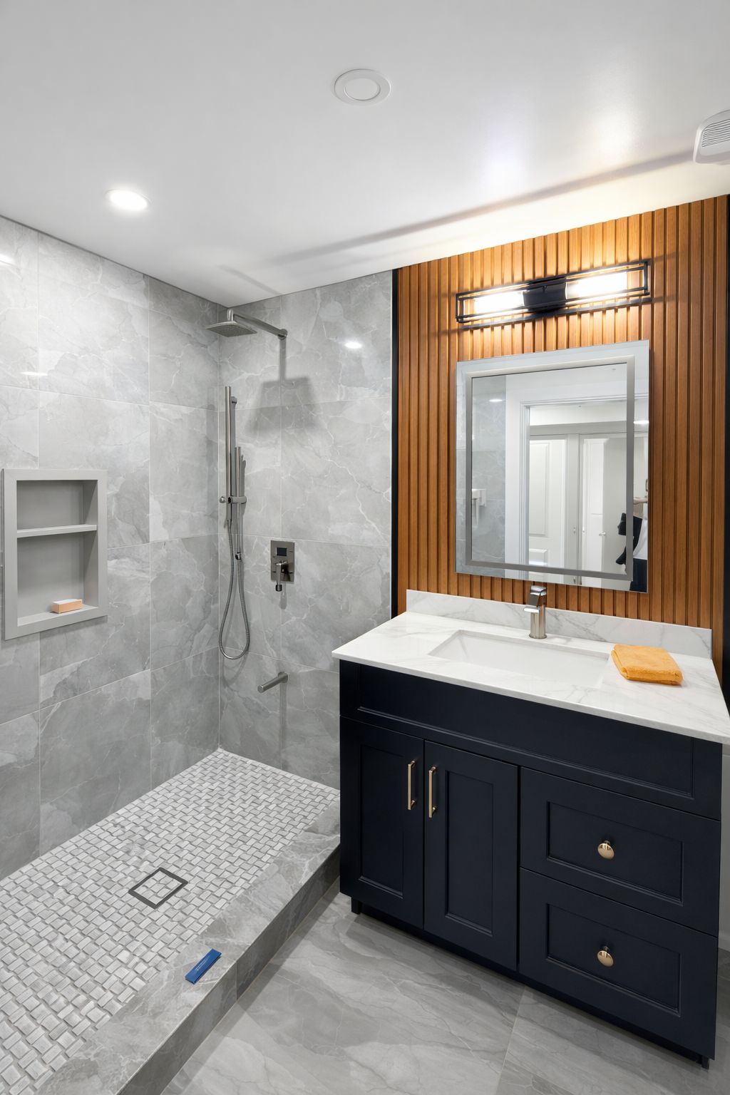 Bathroom renovation shower