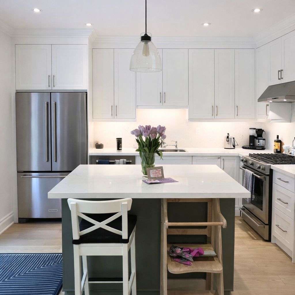 Kitchen reno single wall