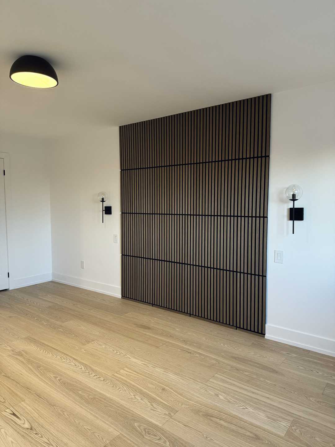 Customize MDF square up trim with pink color for new