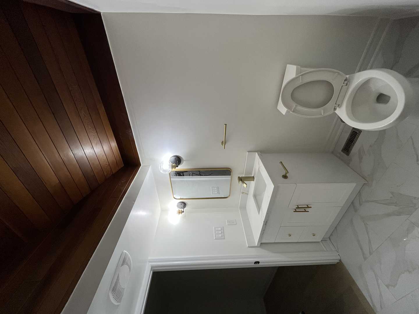 wood paneling shower accent wall shower with