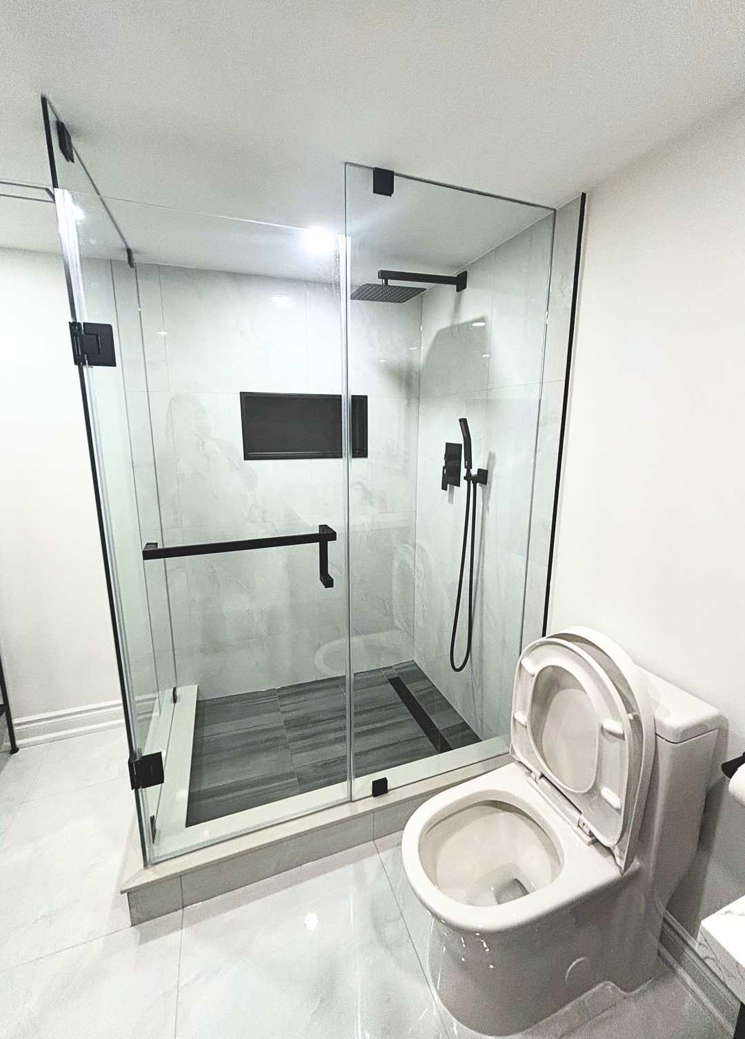 custom make up vanity with LED mirror*3 bathroom