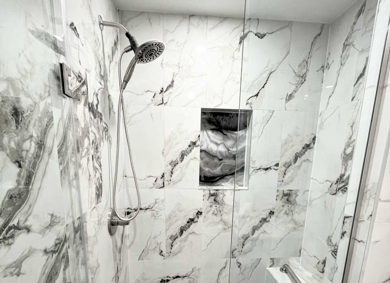 3 bathroom-full wall tile bathroom