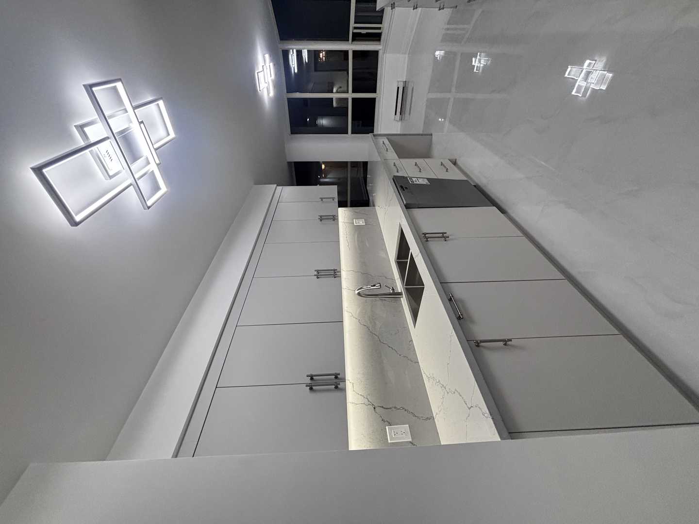 custom kitchen, 2 bathroom, master bathroom with corner built-in bathtub,