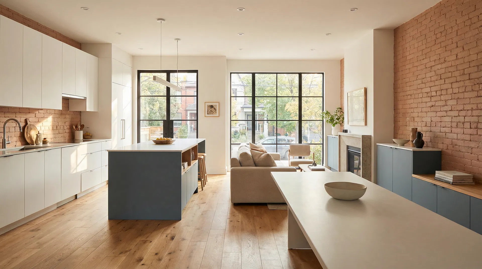 Full house renovation in Toronto by Reno Mumu – open-concept living, modern finishes